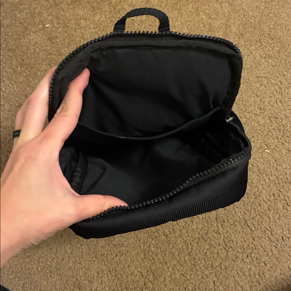 Nike Black and Orange Belt Bag - Picture 3 of 4